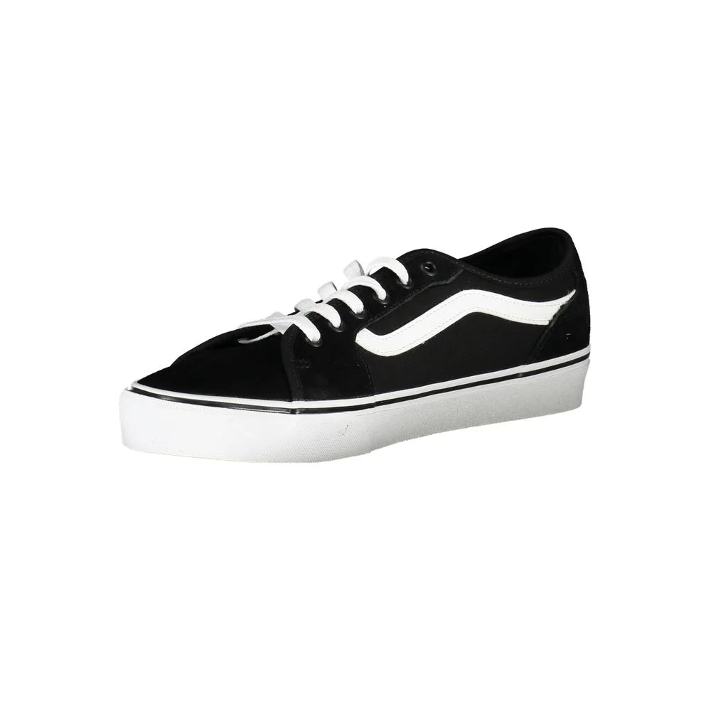 Vans Black Polyester Athletic Sneakers