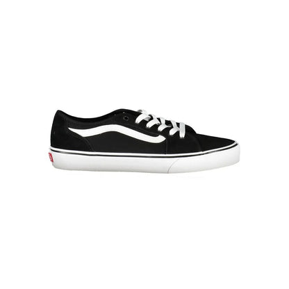 Vans Black Polyester Athletic Sneakers