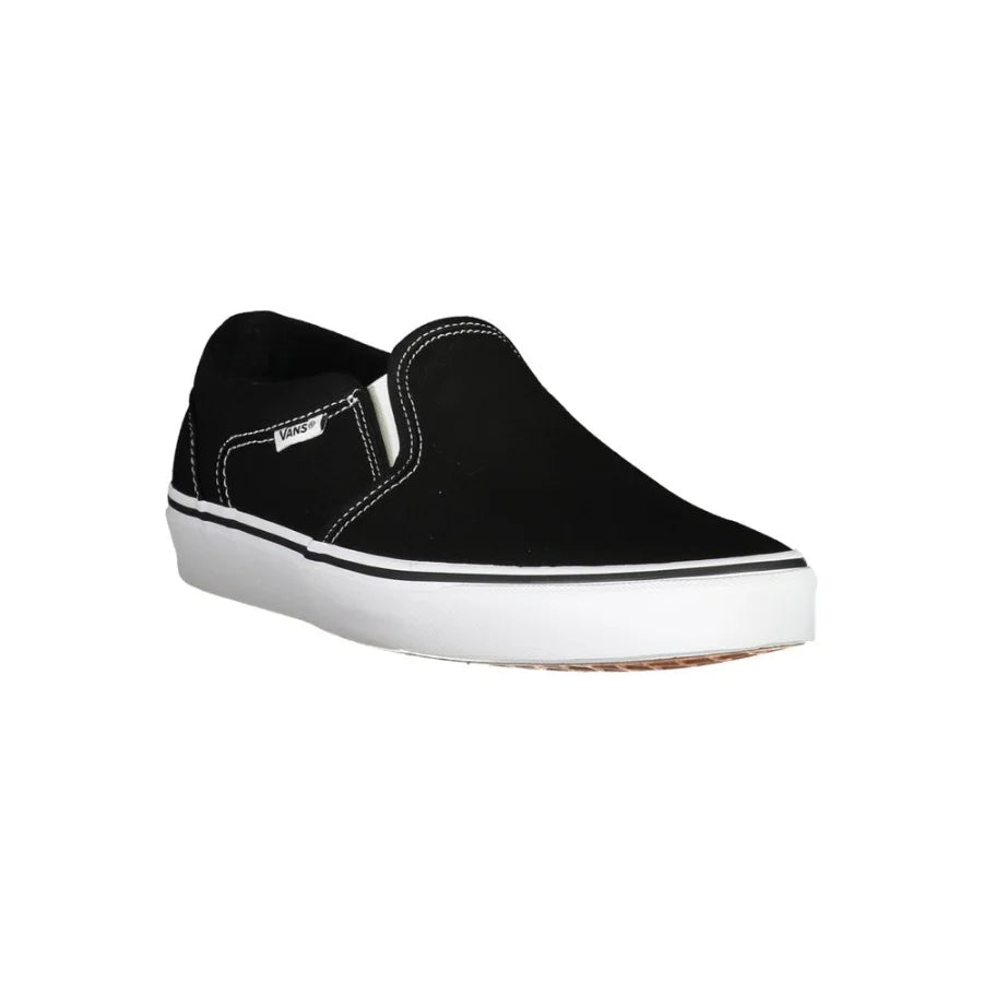 Vans Black Polyester Men Sneaker