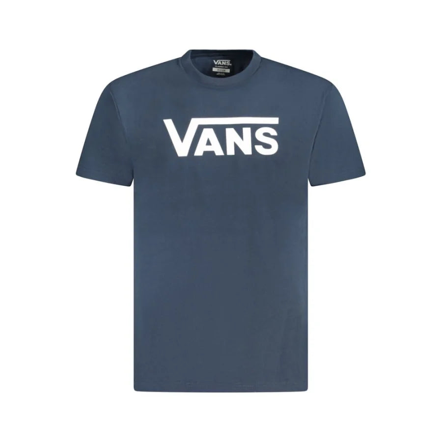 Vans Blue Cotton Men’s T-Shirt