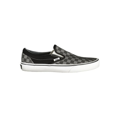 Vans Classic Slip-On Sneakers Black Checkered Urban Style