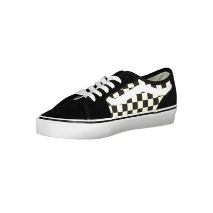 VANS Enigmatic Sneakers Nero Leather Men Street Style Swagger Vans