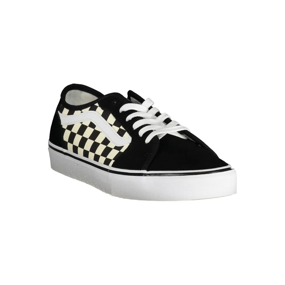 VANS Enigmatic Sneakers Nero Leather Men Street Style Swagger Vans