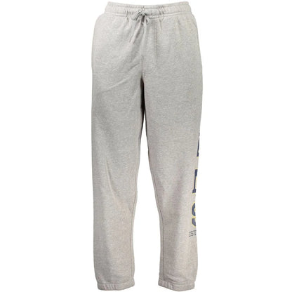 Vans Grigio Cotton Men Sports Trouser