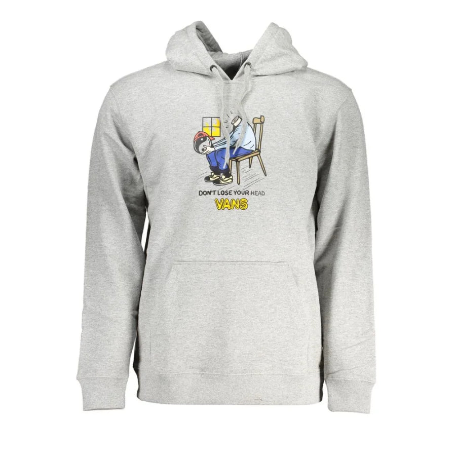 Vans Grigio Cotton Men’s Sweatshirt