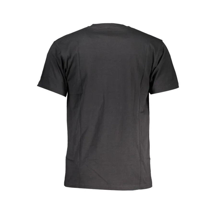 Vans Nero Cotton Men T-Shirt