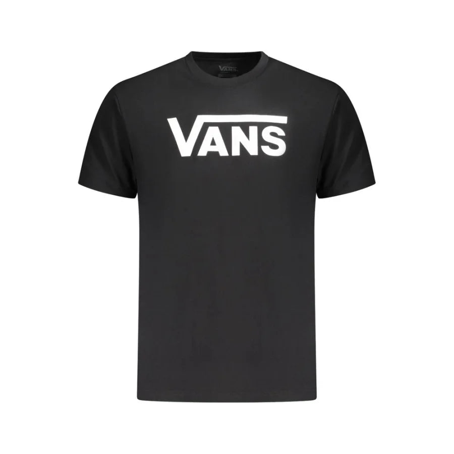 Vans Nero Cotton Men’s T-Shirt