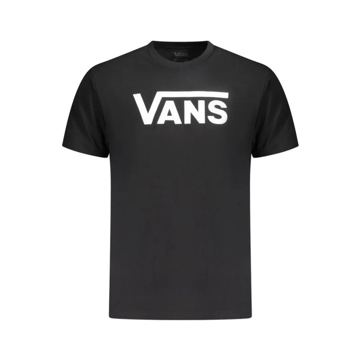 Vans Nero Cotton Men’s T-Shirt