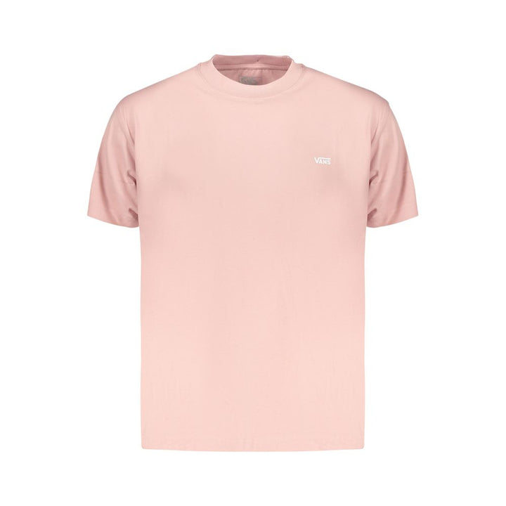 Vans Pink Cotton Men T-shirt
