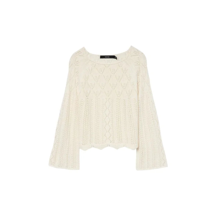 Vero Moda Beige Cotton Sweatshirt