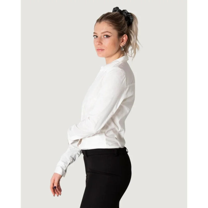 Vero Moda Cream Cotton Bodysuit