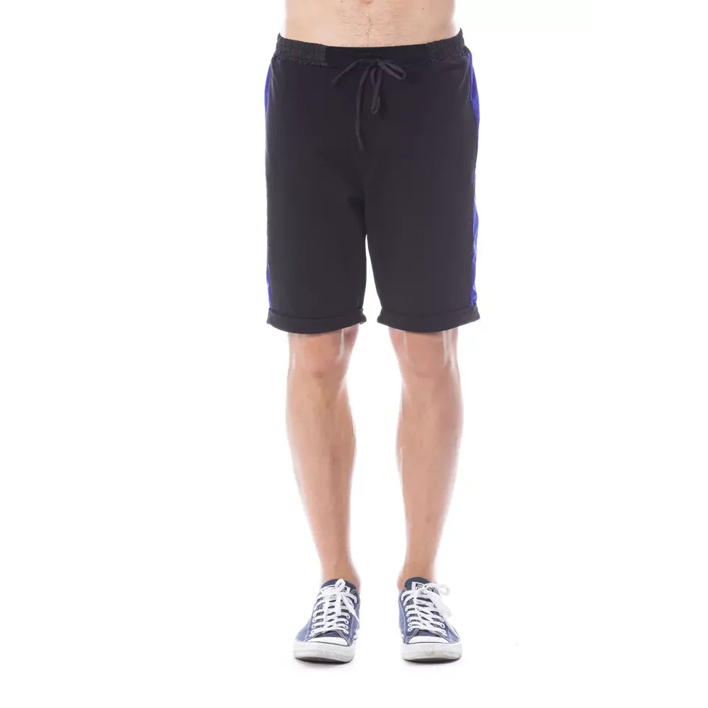 Verri Black Cotton Men’s Short