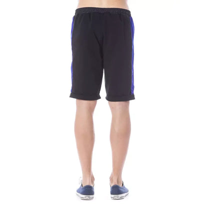 Verri Black Cotton Men’s Short