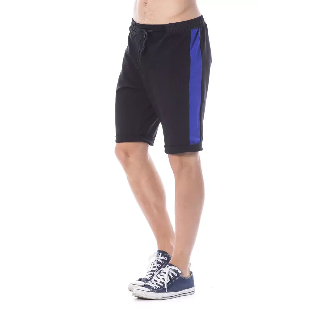 Verri Black Cotton Men’s Short