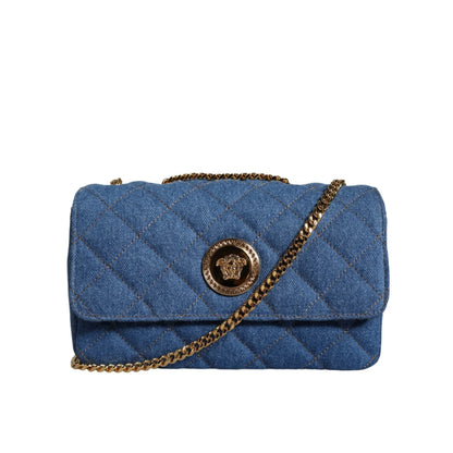 Versace Bags with Iconic Brand Logo in Stunning Solid Colors