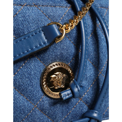 Versace Bags Steal Luxe Crossbody with Iconic Brand Logo