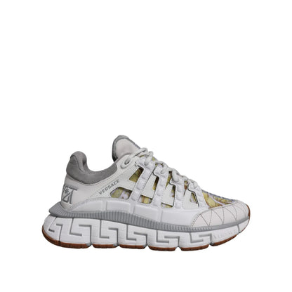 Versace Barocco Trigreca Sneakers Iconic Style with 3D Greca Pattern