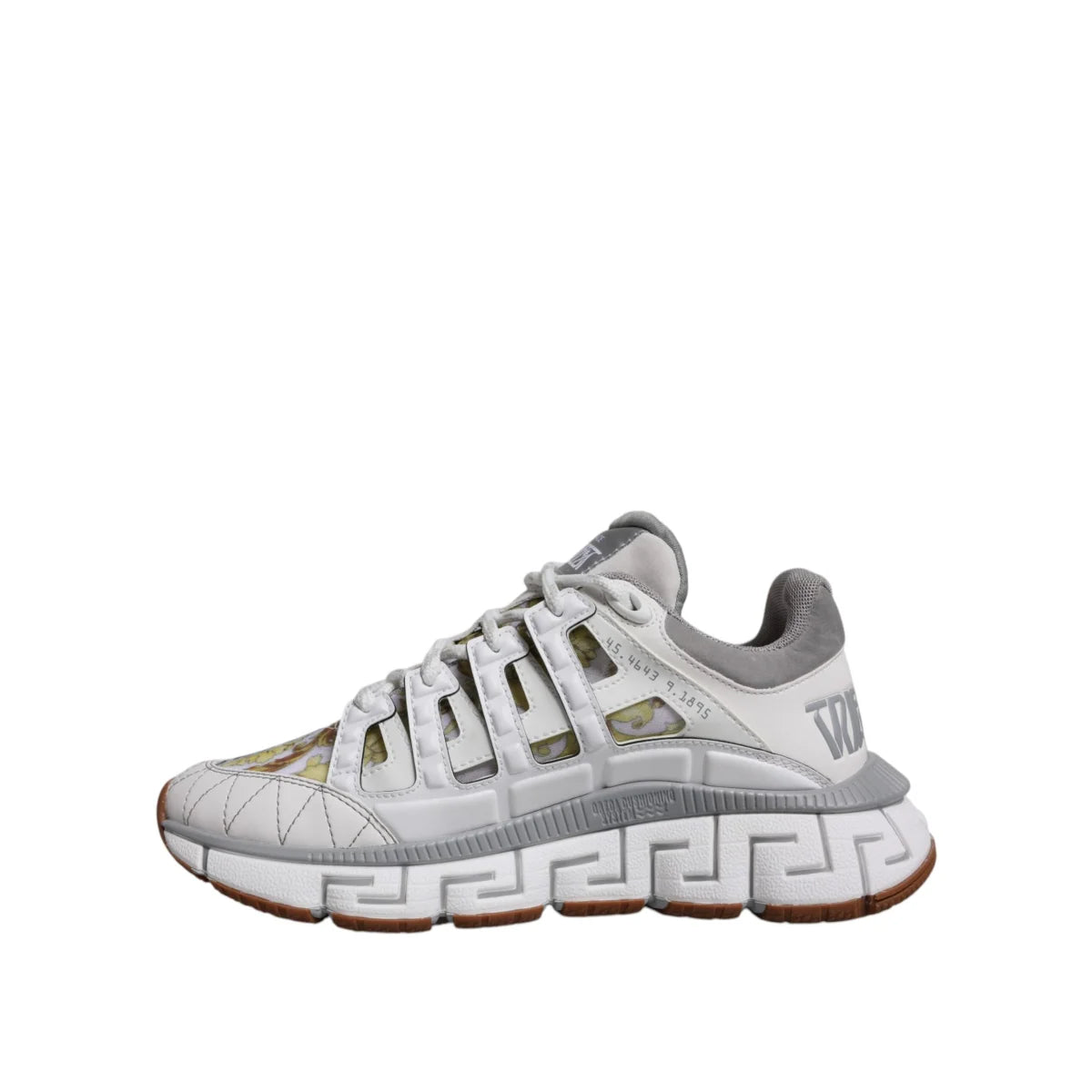 Versace Barocco Trigreca Sneakers Iconic Style with 3D Greca Pattern