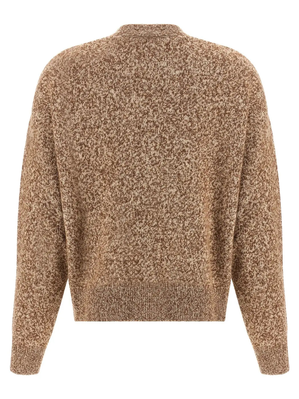 Versace Beige Virgin Wool Cardigan