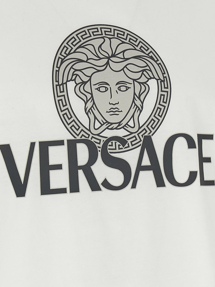 Versace Bicolor Cotton T-shirt