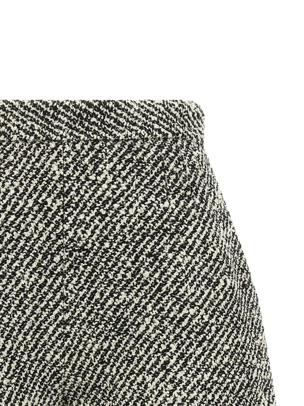 Versace Bicolor Virgin Wool Bermuda Shorts