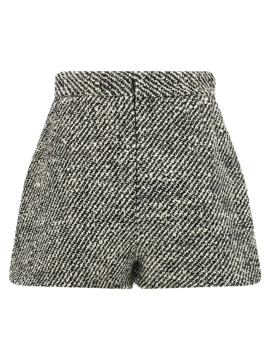 Versace Bicolor Virgin Wool Bermuda Shorts