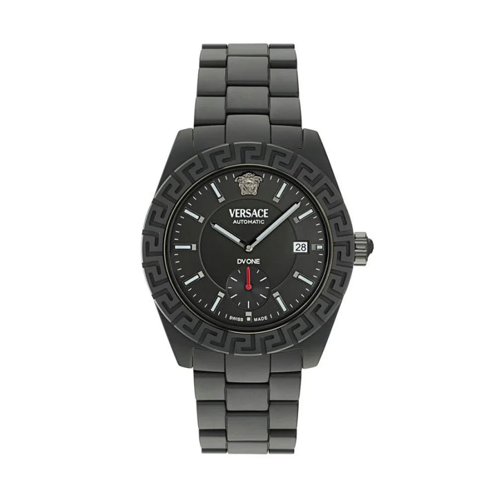 Versace Black Ceramic Dress Watch
