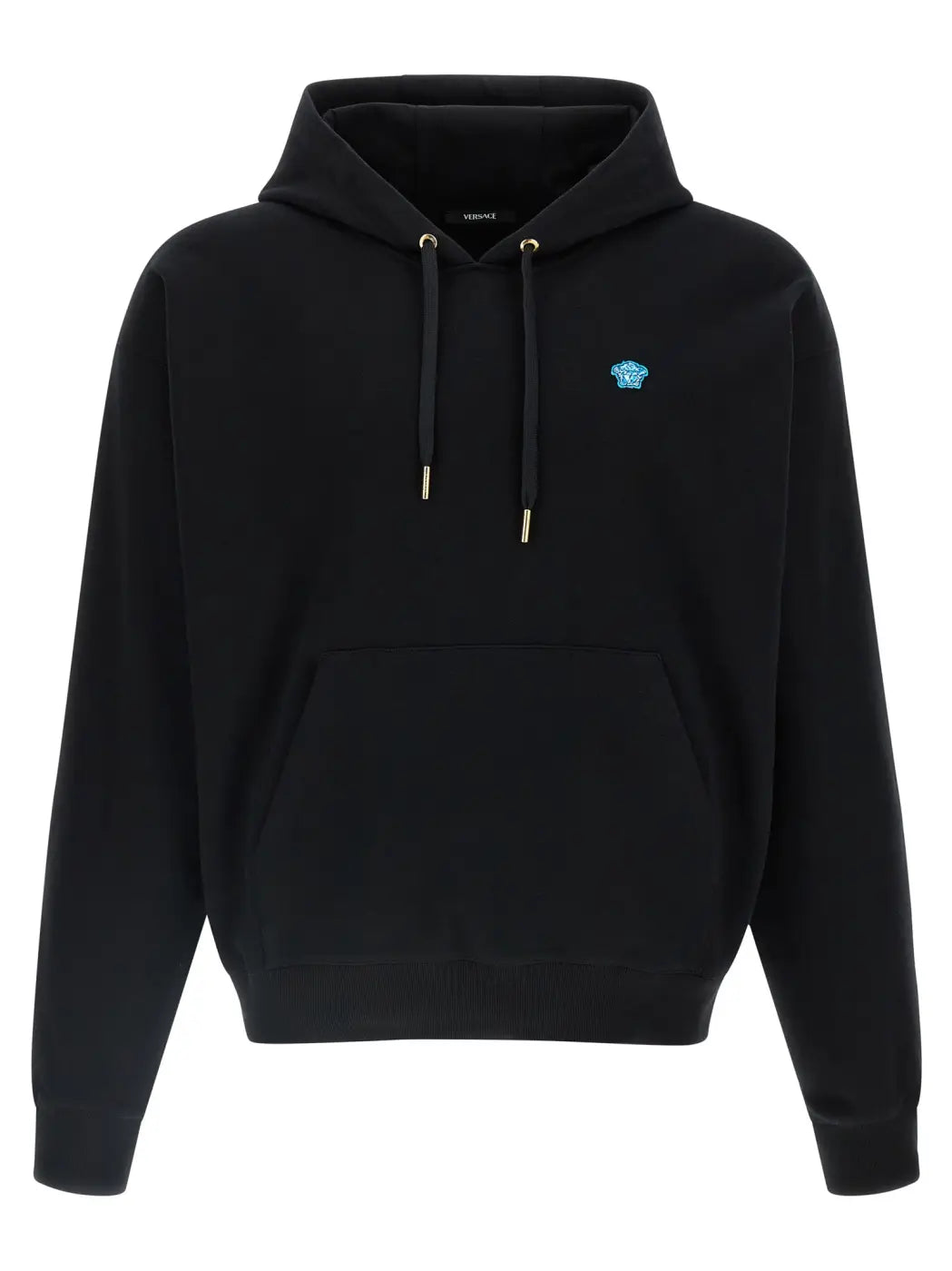 Versace Black Cotton Sweatshirt