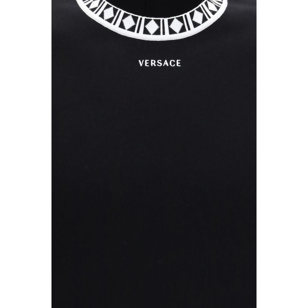 Versace Black Cotton T-shirt