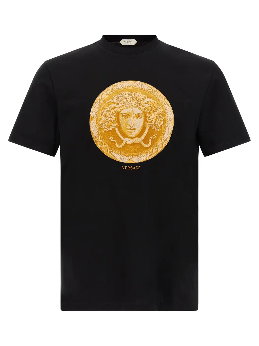 Versace Black Cotton T-shirt