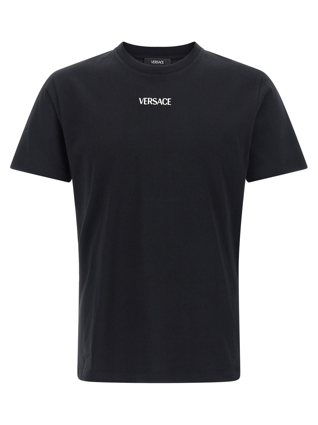 Versace Black Cotton T-shirt