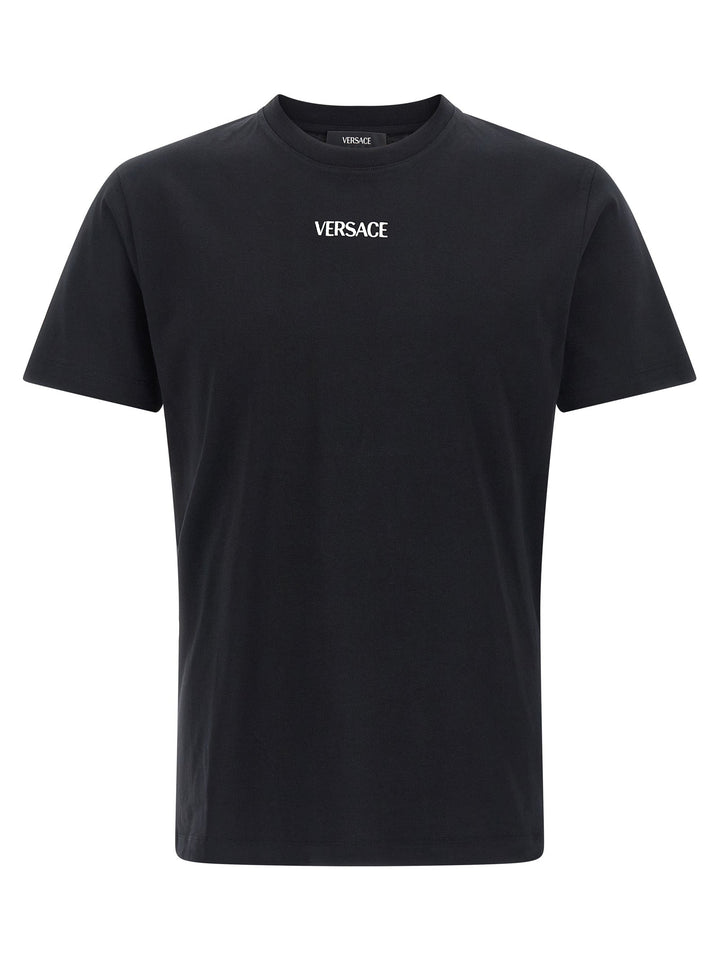 Versace Black Cotton T-shirt
