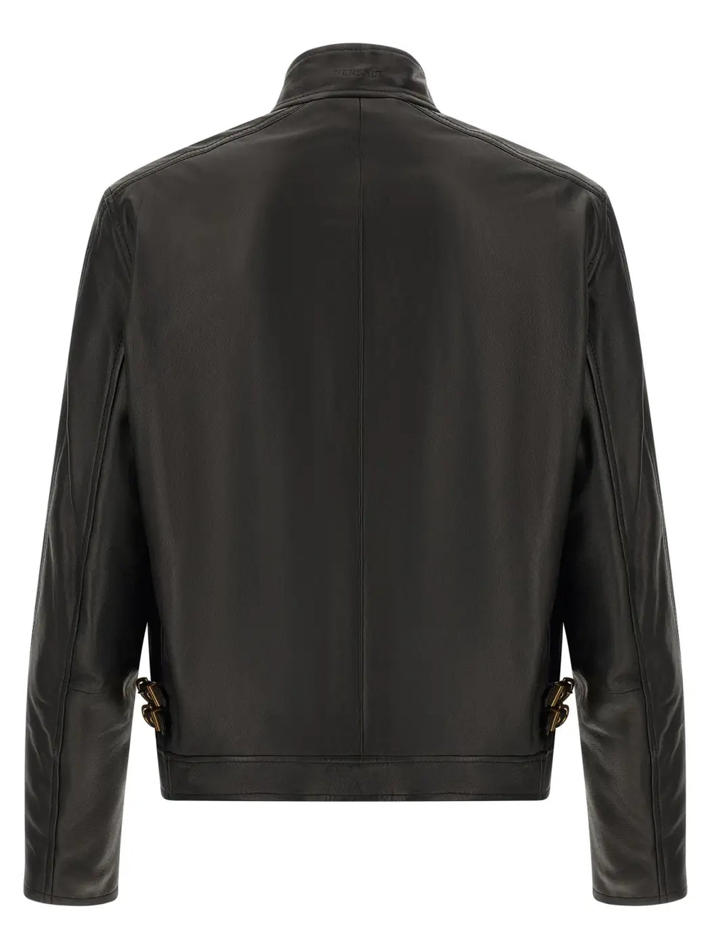 Versace Black Lamb Leather Jacket