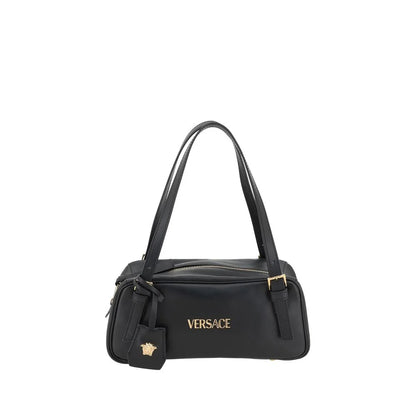 Versace Black Lamb Ovis Aries Shoulder Bag