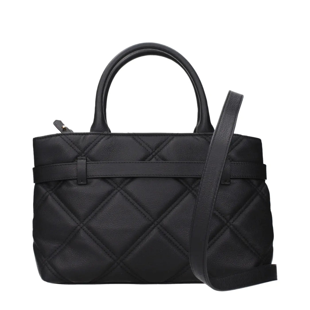 Versace Black Leather Handbag