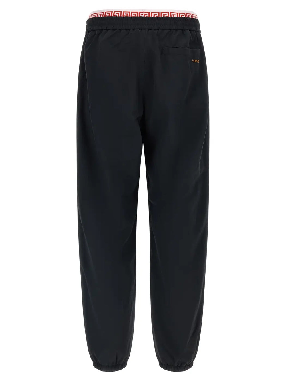 Versace Black Polyamide Joggers (workout Pants)