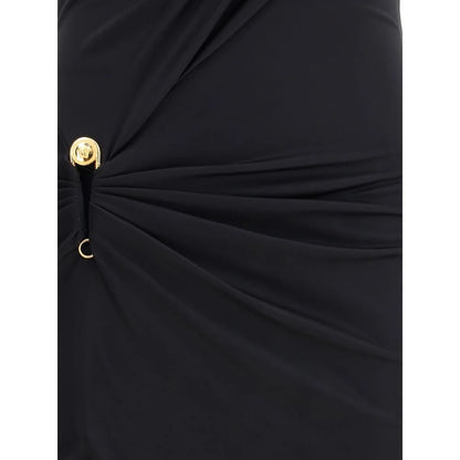 Versace Black Viscose Casual Dress