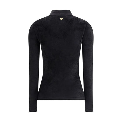 Versace Black Viscose Shirt