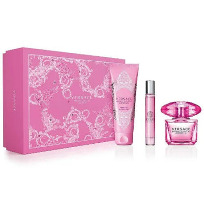 Versace Bright Crystal Absolu Gift Set for Women Eau De Parfum and Lotion Women’s Sets