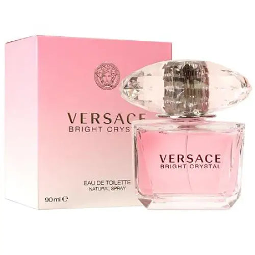 Experience the Allure of Bright Crystal Eau with Lush Floral Elegance Women’s Perfume Versace