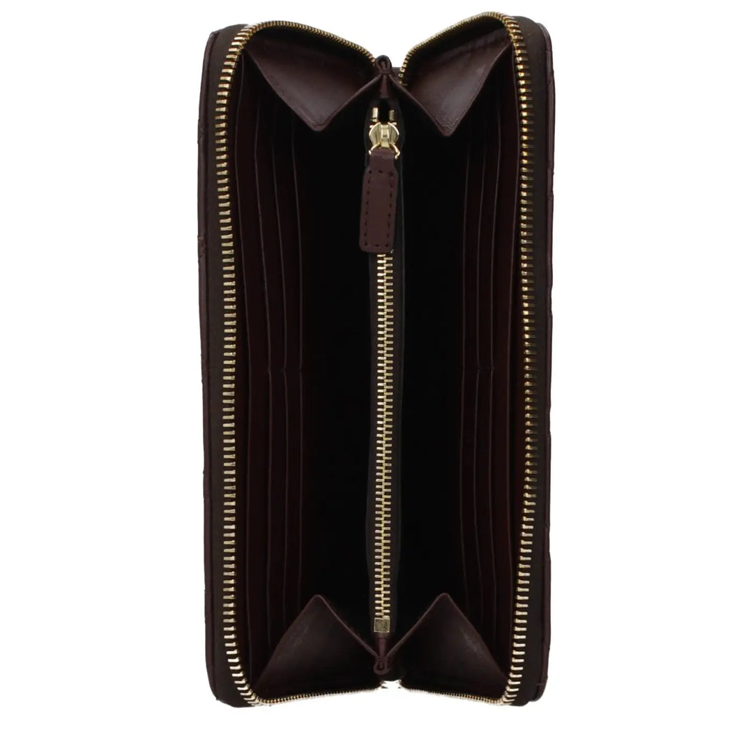 Versace Brown Leather Wallet