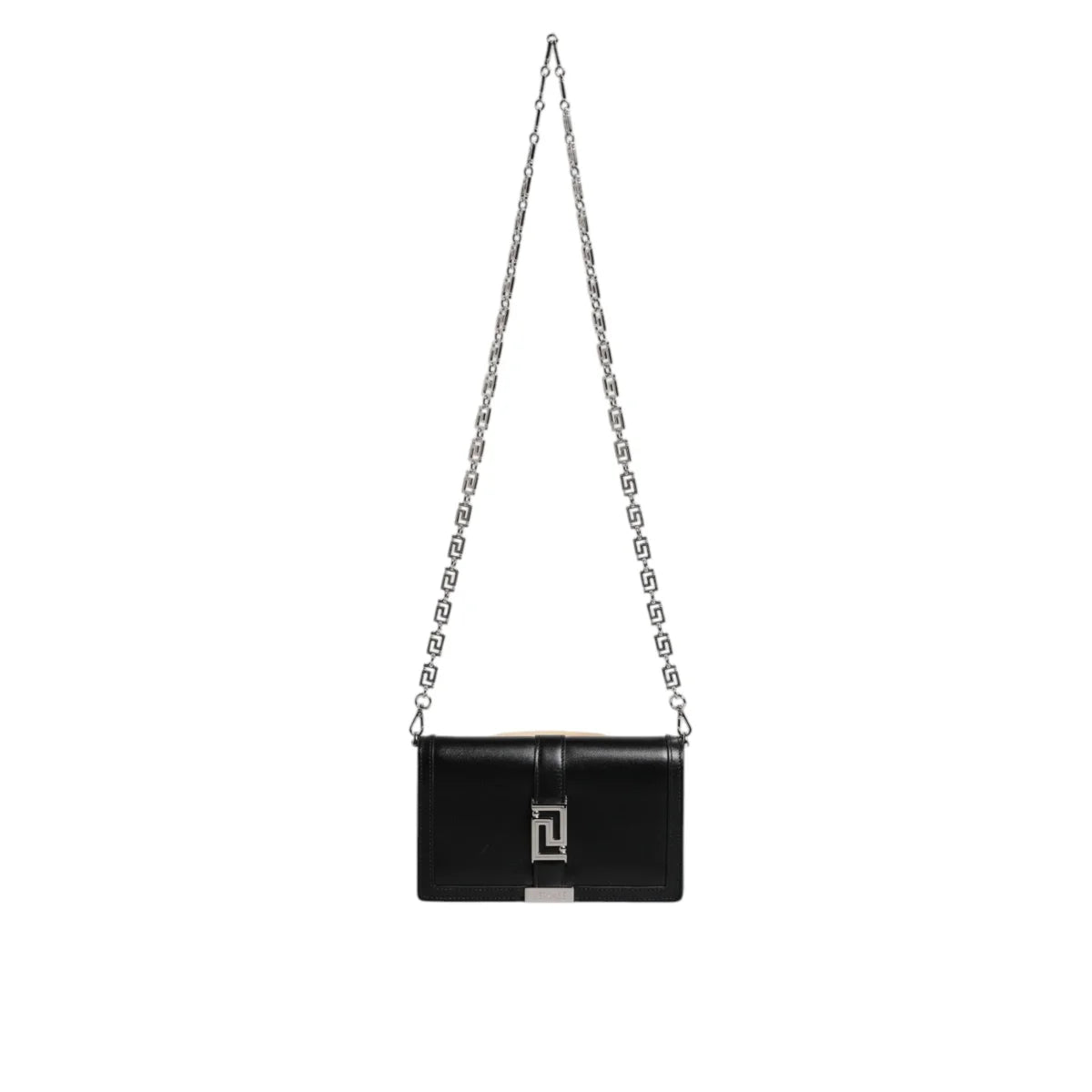 Versace Calfskin Leather Crossbody Bag for Effortless Luxury