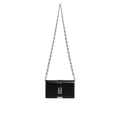 Versace Calfskin Leather Crossbody Bag for Effortless Luxury