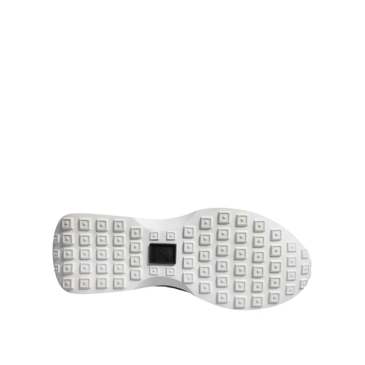 Versace Canvas Quad Fabric Medusa Low Top Sneakers New with Tags