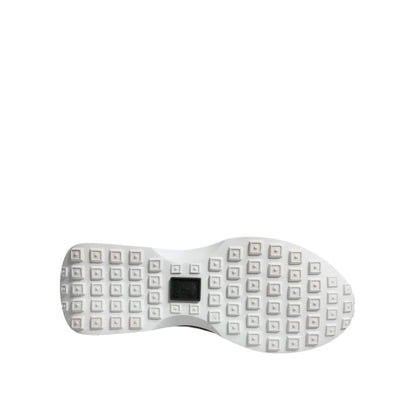 Versace Canvas Quad Fabric Medusa Low Top Sneakers New with Tags