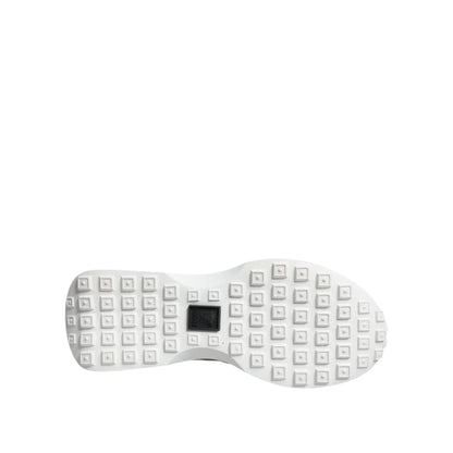 Versace Canvas Quad Fabric Medusa Low Top Sneakers New with Tags