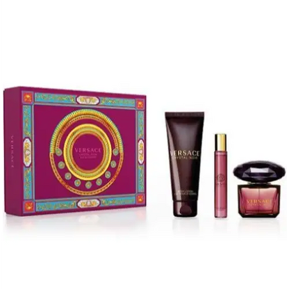 Indulge in Luxury with the Versace Crystal Noir Gift Set Women’s Sets