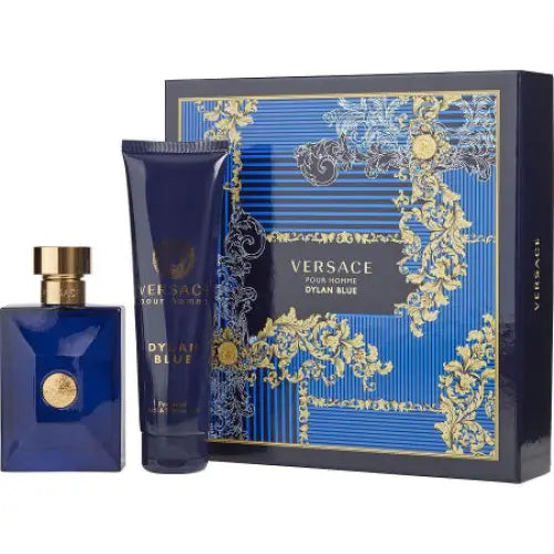 Elevate Your Scent Game with the Versace Dylan Blue Gift Set Men’s Sets