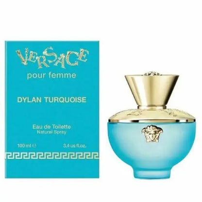 Experience the Vibrant Essence of Versace Dylan Turquoise Eau Women’s Perfume