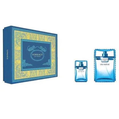 Indulge in Luxury with Versace Eau Fraiche 2 Piece Gift Set Men’s Sets